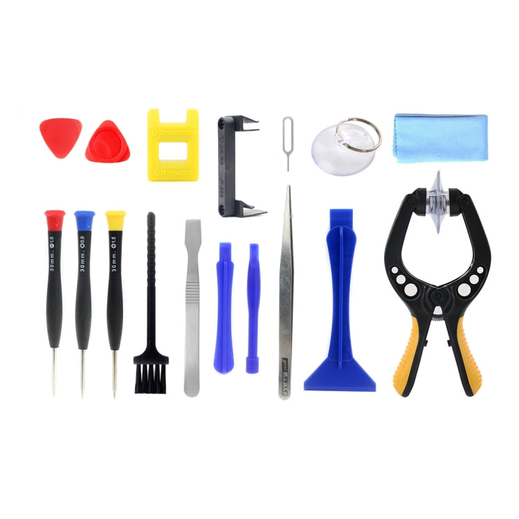 JF-8143 Kit di strumenti di smontaggio e riparazione multifunzione 17 in 1 in metallo + plastica, JF-8143 JF-8143 Kit di strumenti di smontaggio e riparazione multifunzione 17 in 1 in metallo + plastica, JF-8143
